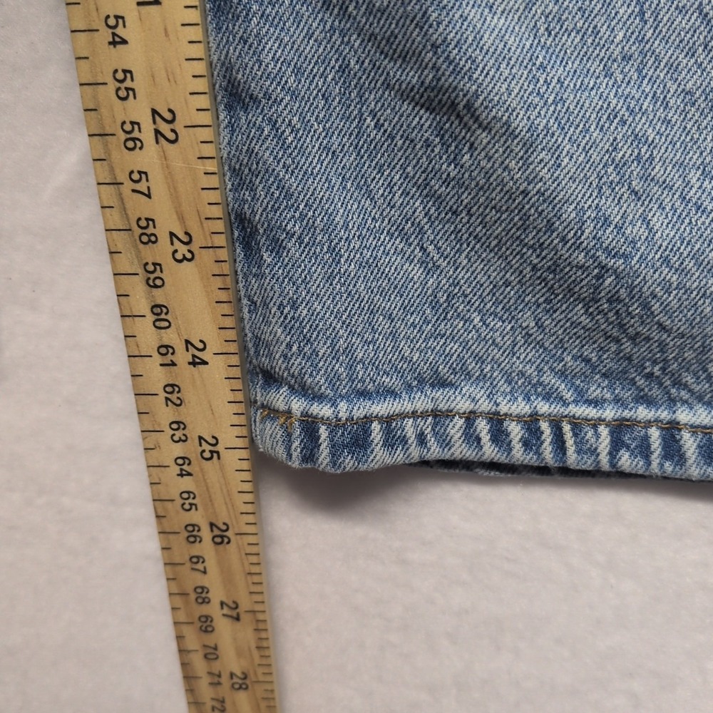 Lucky Brand Womens Size 2/26 Wide Leg‎ Crop High Rise Jeans Blue - Picture 6 of 10